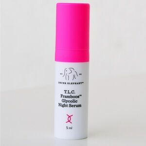 Drunk Elephant T.L.C. Framboos Glycolic Resurfacing Night Serum Travel Mini 5mL